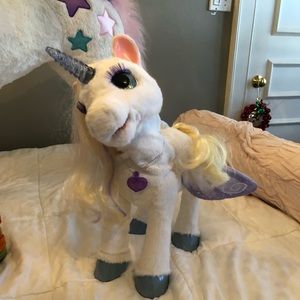 Like new Fur Real Friends unicorn